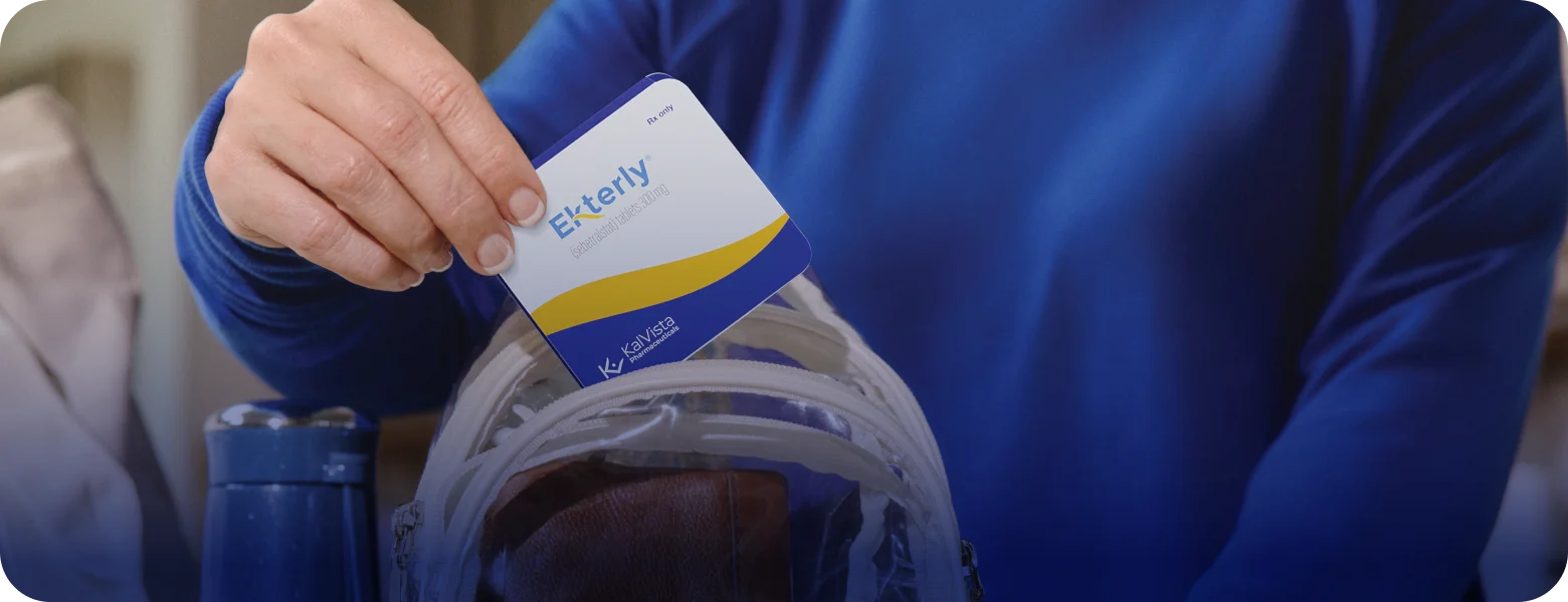 EKTERLY® (sebetralstat) 300 mg tablet packaging