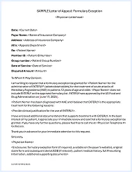 KalVista Cares letter of appeal