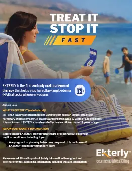 EKTERLY® (sebetralstat) patient brochure