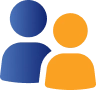 Adult and adolescents icon